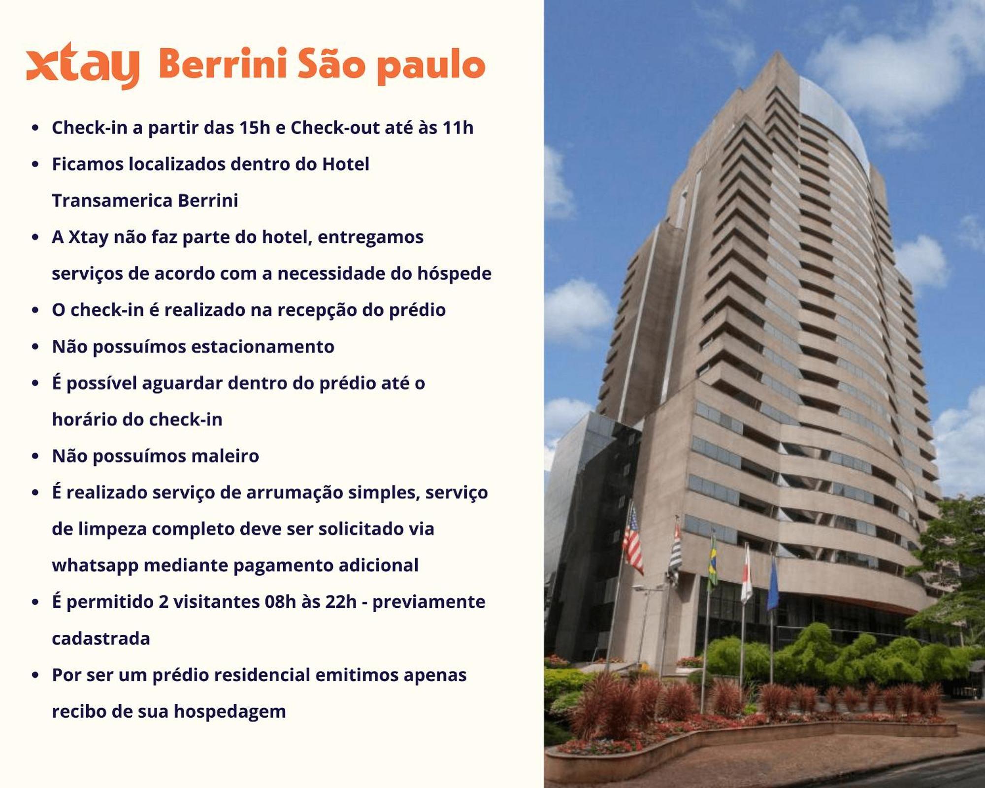 דירות Xtay Sao Paulo Berrini מראה חיצוני תמונה